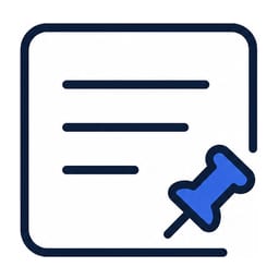 Notes help category icon